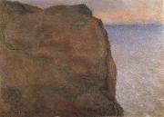 The Cliff Le Petit Ailly,Varengeville Claude Monet